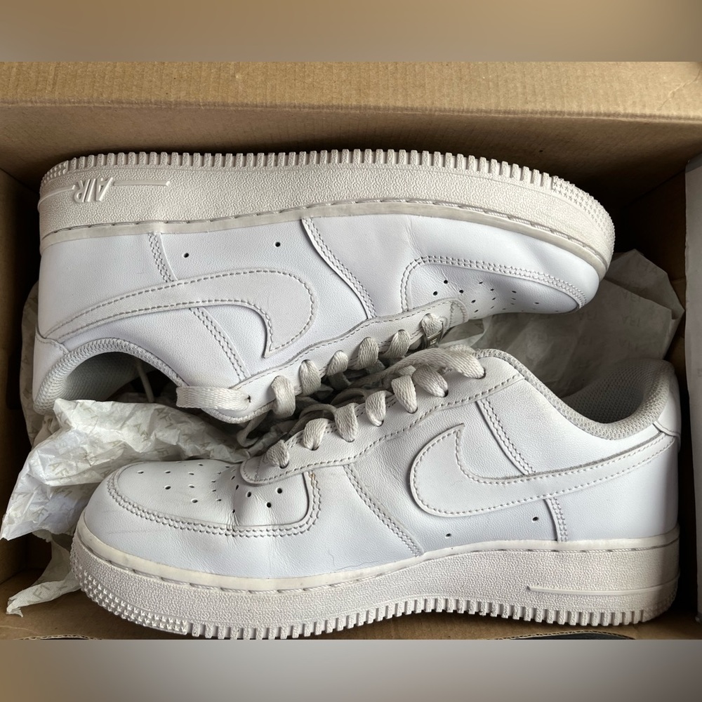 Size 8 - Nike Air Force 1 '07 White Women’s with Box